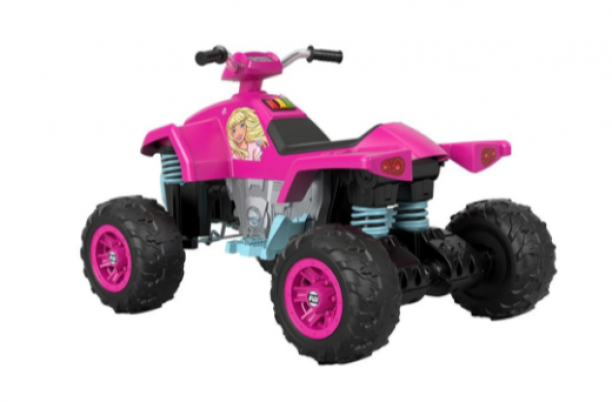 Vehículo Montable Power Wheels Barbie ATV en oferta. Para más descuentos y promociones, visita PromoDromo.
