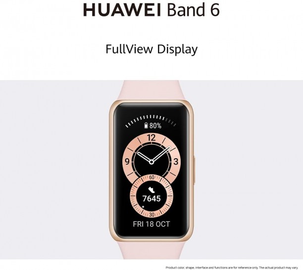 Smartwatch, banda deportiva Huawei Band 6 con descuento. Para más descuentos y promociones, visita PromoDromo.